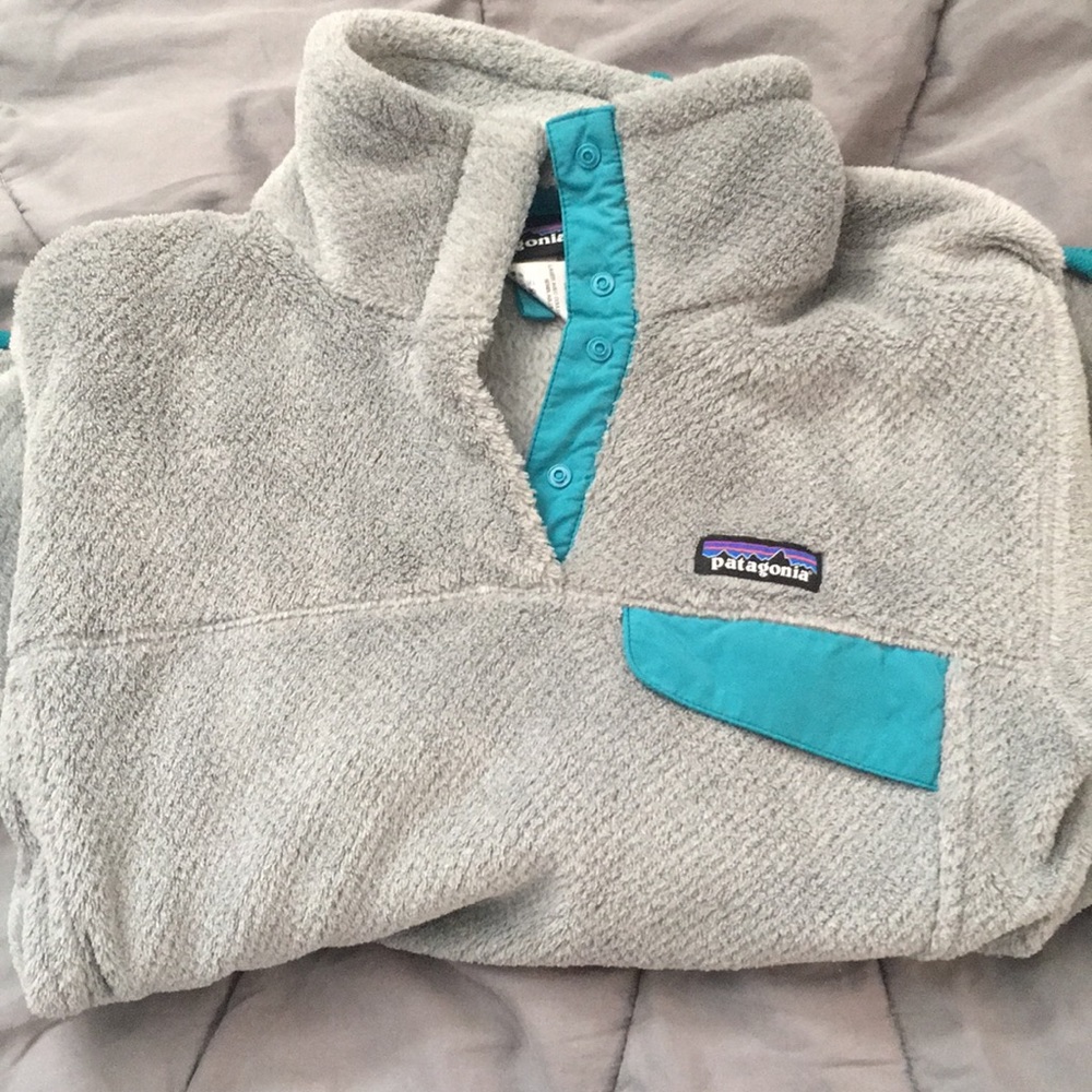 Patagonia button up pull-over